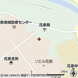 岩手県一関市花泉町涌津古川周辺の地図