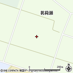 山形県東田川郡庄内町茗荷瀬仲縄周辺の地図