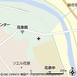 岩手県一関市花泉町花泉袋40-4周辺の地図
