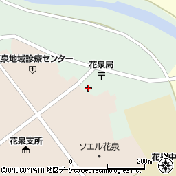 岩手県一関市花泉町花泉袋3周辺の地図