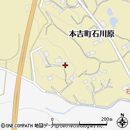 宮城県気仙沼市本吉町石川原157周辺の地図