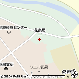 岩手県一関市花泉町花泉袋4周辺の地図