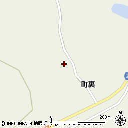 岩手県一関市花泉町日形町裏87周辺の地図
