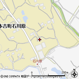 宮城県気仙沼市本吉町石川原28周辺の地図