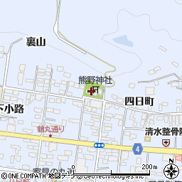 宮城県栗原市栗駒岩ケ崎四日町28-3周辺の地図