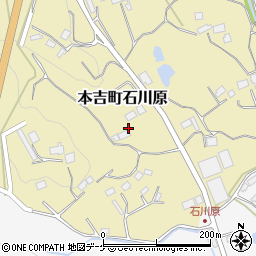 宮城県気仙沼市本吉町石川原131周辺の地図