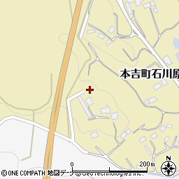 宮城県気仙沼市本吉町石川原115周辺の地図