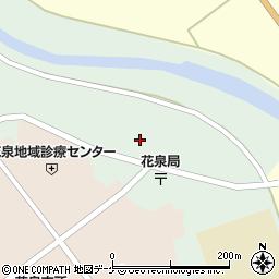 岩手県一関市花泉町花泉袋51-8周辺の地図