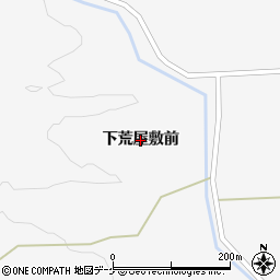 宮城県栗原市栗駒文字（下荒屋敷前）周辺の地図