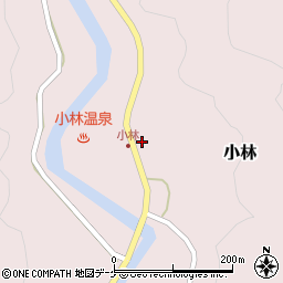 山形県酒田市小林杉沢周辺の地図