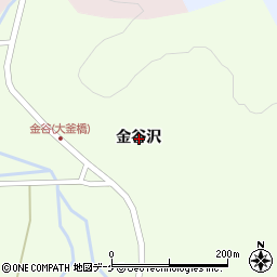 宮城県栗原市栗駒里谷金谷沢周辺の地図