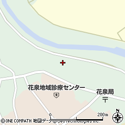 岩手県一関市花泉町花泉袋13-6周辺の地図