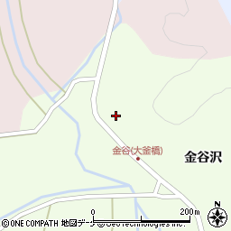宮城県栗原市栗駒里谷大釜周辺の地図