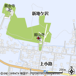 宮城県栗原市栗駒岩ケ崎新地ケ沢周辺の地図