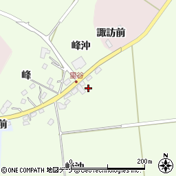 宮城県栗原市栗駒里谷峰前周辺の地図