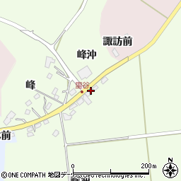 宮城県栗原市栗駒里谷峰前25周辺の地図