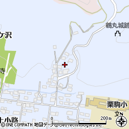 宮城県栗原市栗駒岩ケ崎裏山74周辺の地図