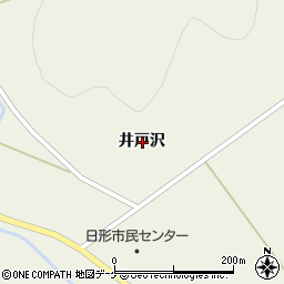 岩手県一関市花泉町日形井戸沢周辺の地図