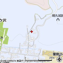 宮城県栗原市栗駒岩ケ崎裏山75周辺の地図