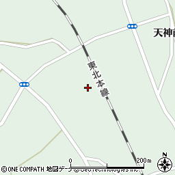 岩手県一関市花泉町花泉東鹿野周辺の地図