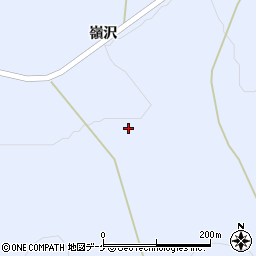 岩手県一関市藤沢町保呂羽嶺沢108-2周辺の地図