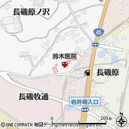 鈴木医院周辺の地図