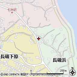 宮城県気仙沼市長磯浜10周辺の地図