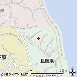 宮城県気仙沼市長磯浜13周辺の地図