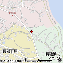 宮城県気仙沼市長磯浜3周辺の地図