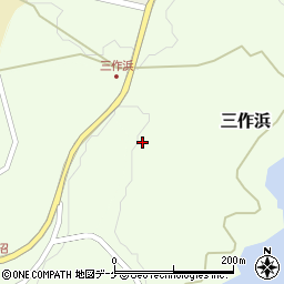 宮城県気仙沼市三作浜77周辺の地図