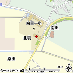 庄内町立余目第一幼稚園周辺の地図