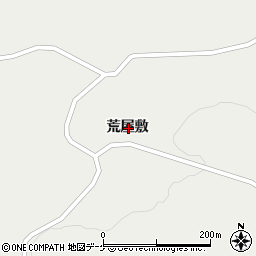 岩手県一関市藤沢町藤沢荒屋敷周辺の地図