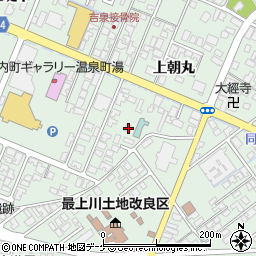 山形県東田川郡庄内町余目上朝丸79-3周辺の地図