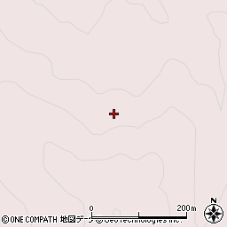 山形県酒田市山元木落周辺の地図