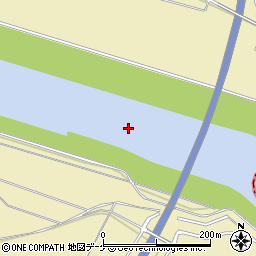黒森赤川橋周辺の地図