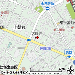 大経寺周辺の地図