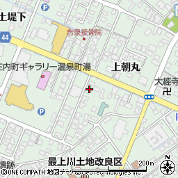 山形県東田川郡庄内町余目上朝丸79-16周辺の地図