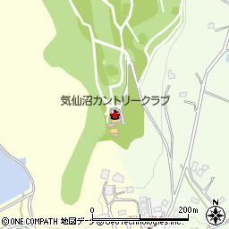 気仙沼カントリークラブ周辺の地図