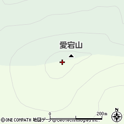 愛宕山周辺の地図