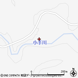 小手川周辺の地図