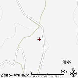 岩手県一関市室根町津谷川清水87周辺の地図