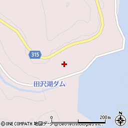 山形県酒田市山元奥山周辺の地図