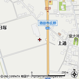 日立建機日本株式会社　庄内営業所周辺の地図