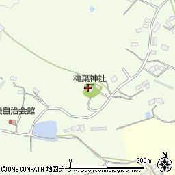 穐葉神社周辺の地図