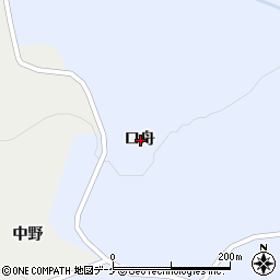 岩手県一関市藤沢町保呂羽口舟周辺の地図