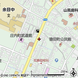 読売新聞余目専売所周辺の地図