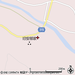 山形県酒田市山元（上千刈田）周辺の地図