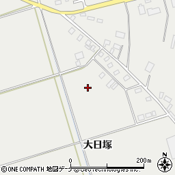山形県酒田市広野（大日塚）周辺の地図