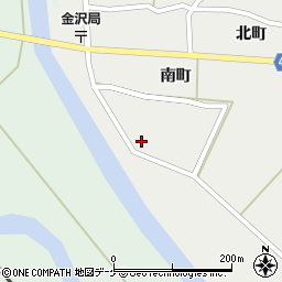 岩手県一関市花泉町金沢南金里周辺の地図