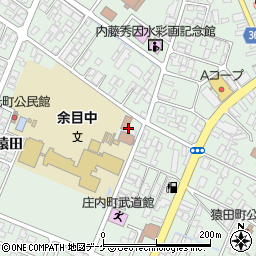 庄内町　ひまわり園周辺の地図